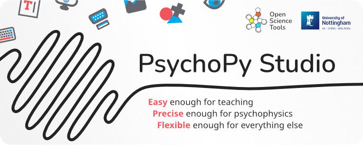 PsychoPy Studio - nowy interfejs aplikacji do budowania eksperymentow