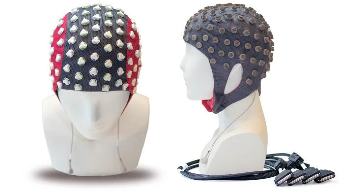 Suchy czepek EEG ANT Neuro waveguard touch z wielopinowymi elektrodami